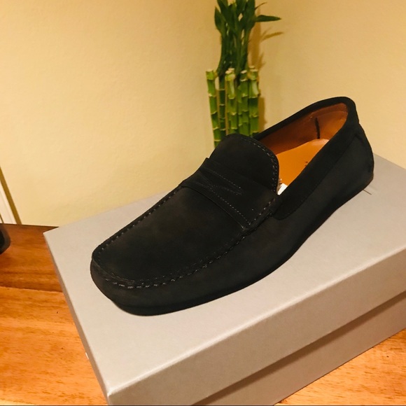 Aquatalia mens Brandon suede driving style loafer main image 4